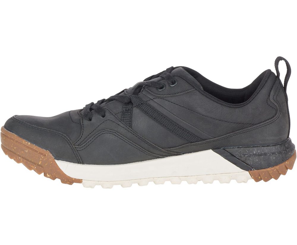 Merrell Sneakers Black - Indeway Leather - Mens 07DKNIERW